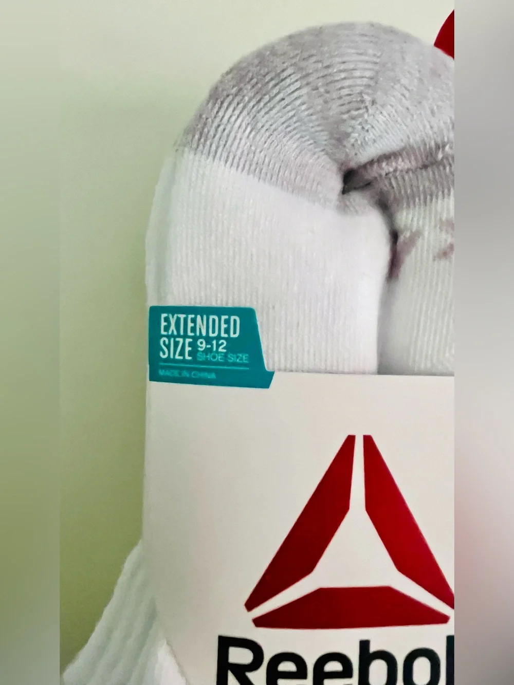 Reebok Women’s Ankle Socks Pack - White and Light Green